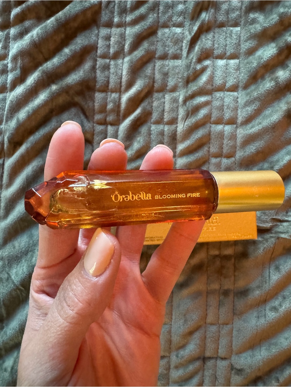 Orebella Blooming Fire Body Oil perfume– Amber Gold Shine